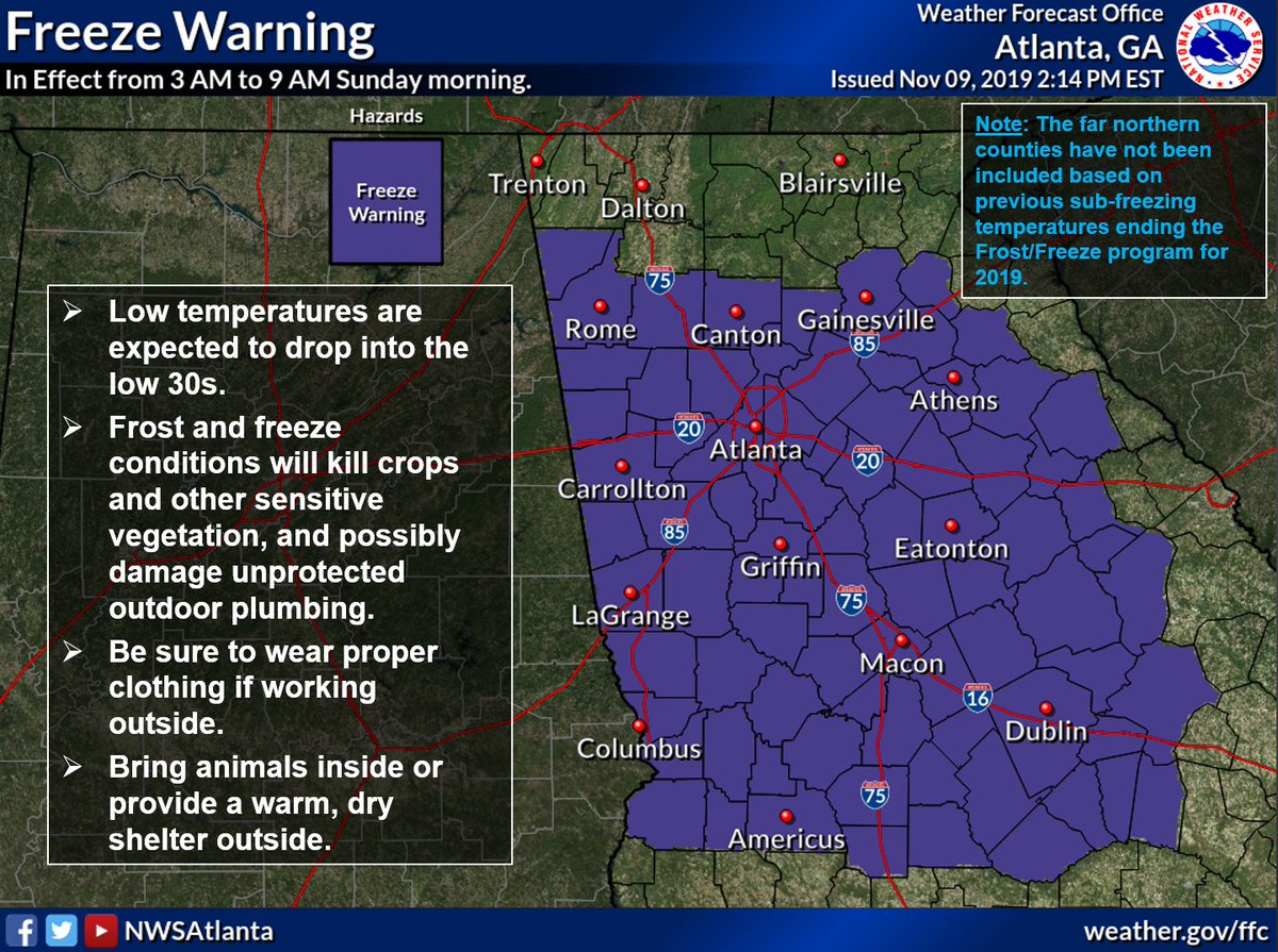 메트로 애틀랜타, 벌써 한겨울 애틀랜타미국 뉴스 Atlanta K
