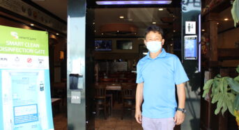 “이 문을 지나면 안심 외식 시작됩니다”