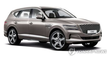 제네시스 GV80 2022년형 6인승 모델 출시