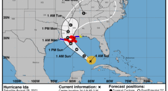 괴물 허리케인 ‘아이다’ 상륙…조지아도 영향권