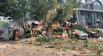 [속보] 던우디 아파트서 대형폭발…4명 부상