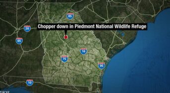 조지아 중부서 헬기 추락 3명 사망