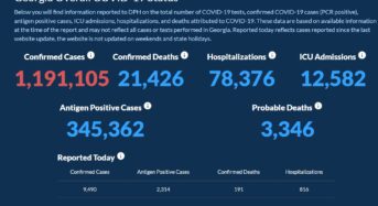 조지아 ‘공포의 주말’…하루 사망자 역대 최다