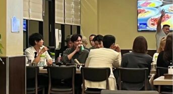 이정재·이민호·강동원·에릭남…LA 한식당 뒤풀이?