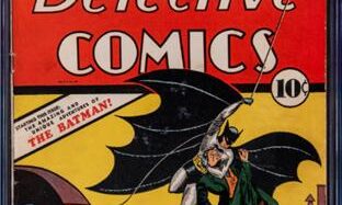 배트맨 첫 등장한 만화책, 174만불에 낙찰