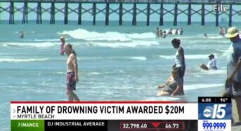 바다서 익사했는데 2천만불 배상…이유는?
