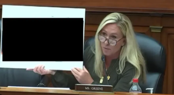 그린 의원 “가짜 피자 배달·폭발물 협박 받았다”