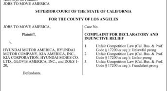 “노동 착취하는 현대차 판매 중단” 소송 제기