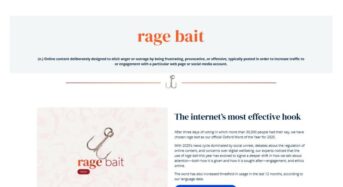 옥스퍼드, 올해의 단어는 ‘분노 미끼’