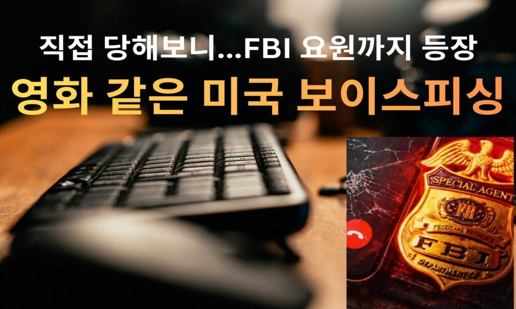 직접 당해보니...FBI 요원까지 등장 영화같은 미국 보이스피싱